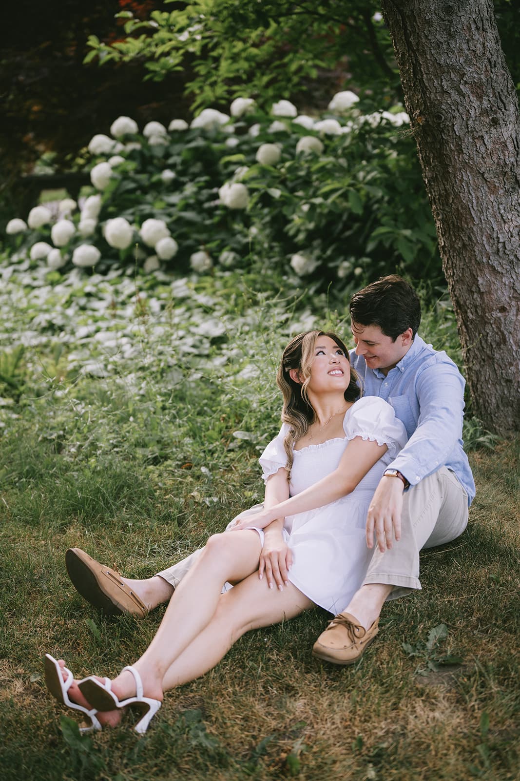 Connor and Mackenzie sitting together